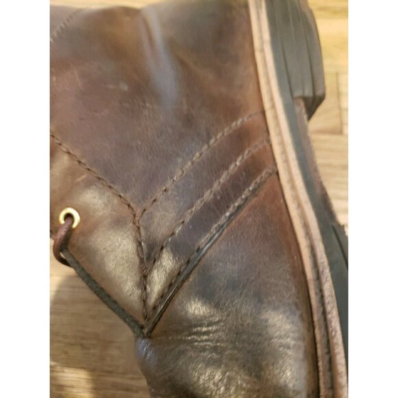 UGG Men\'s Dagmann Boot Leather Shoes Chukka Ankle Brown Lace Up 10 main image 16